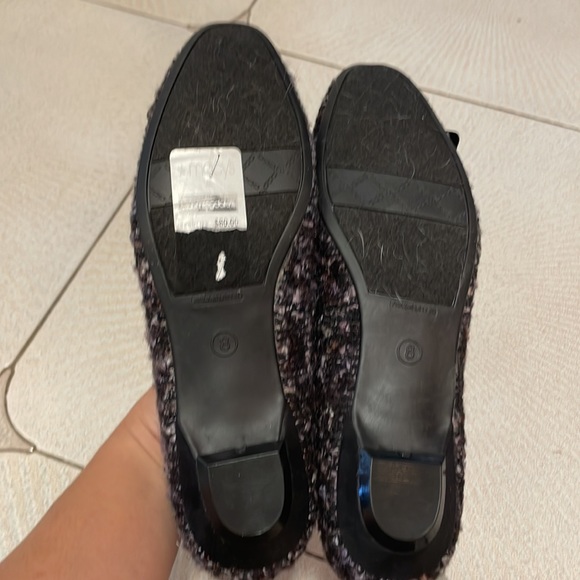 NWT Étienne aigner tweed flats - Picture 3 of 3